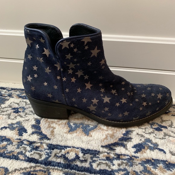 Blue Suede Star 🌟 Booties - Picture 6 of 8